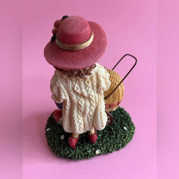 Childhood memories by Avon ‘ Just like Mommy’ figurine girl & doll in stroller - Picture 3 of 6